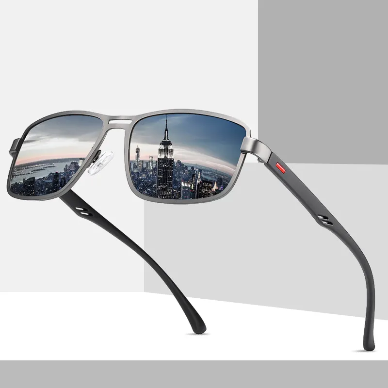 HBK 2020 OEM โลโก้ที่กำหนดเองขายส่งกีฬาแว่นตาชายแว่นตากันแดด Polarized แว่นตากันแดด