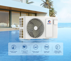Gree OEM Vente en gros Chauffe-eau électrique anti-corrosion pour piscine avec <span class=keywords><strong>pompe</strong></span> <span class=keywords><strong>à</strong></span> <span class=keywords><strong>chaleur</strong></span> Refroidisseur - Product Image 2