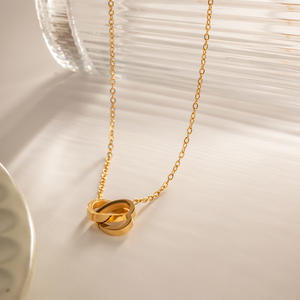 Kadin Kolye Acier Inoxydable Deux Coeur Creux Collier Romantique Paslanmaz Celik Kolye <span class=keywords><strong>Meilleur</strong></span> <span class=keywords><strong>Ami</strong></span> Colliers <span class=keywords><strong>Pour</strong></span> 2 Collier Coeur - Product Image 4