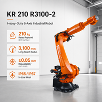 Robot industriel KR 210 R3100-2, très demandé, charge utile de 210 kg, portée de 3100 mm, pour soudage par points, automatisation industrielle lourde, robot Kuka