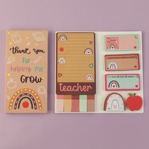 8 Cuadernos Autoadhesivos Más Vendidos, Adhesivo Fuerte y Reutilizable, Diseño de Animales de Dibujos Animados, Blocs de Notas Adhesivas Promocionales - Product Image 4