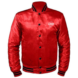 Wholesale Comfortable Satin <b>Jacket</b> With Customized Color Size and Logo New Arrival Breathable New Style Satin <b>Jackets</b> For Men - Product Image 1