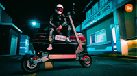 Trottinette Électrique Pliable G4 Officielle pour Adultes, Conception Étanche, Autonomie 40-60km, Vitesse 25km/h, Prise Européenne, Produits Uniques G4