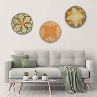 Articles de décoration pour paniers, décoration murale pour chambre d'enfant, objets décoratifs pour l'espace, bambou, animaux colorés, tendances artistiques 2024, articles pour la maison, pas cher