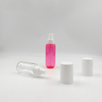 Flacon pulvérisateur de déodorant en capsule PET 60ml/80ml, tonique hydratant fixateur, brume cosmétique, emballage