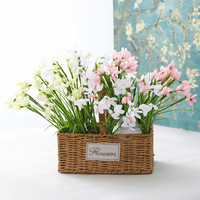 Haute Real Touch Soie Artificielle À La Main Moderne Fleurs Mixtes Décor À La Maison pour Les Occasions De Mariage