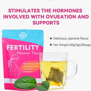 Thé bio Chinaherbs pour l'équilibre hormonal féminin, cycle menstruel, fertilité, sachet/boîte de thé aux herbes pour la santé - Product Image 3