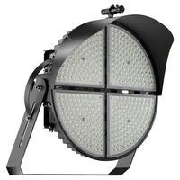 Lumière d'inondation LED de stade de sport Ip65 super lumineuse 600W 1200W 1600W lumière de stade de football pour de grandes installations sportives d'intérieur