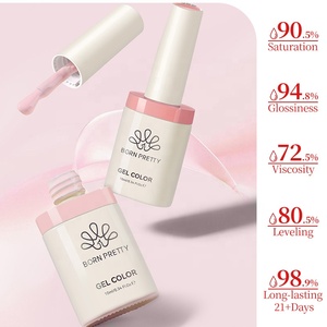 Esmalte de <span class=keywords><strong>Uñas</strong></span> en Gel Natural Transparente de la Serie TERRA de BORN PRETTY, 18 Tonos, 10 ml, Sin TPO ni HEMA, Rosa Nude Translúcido, Gel UV - Product Image 5