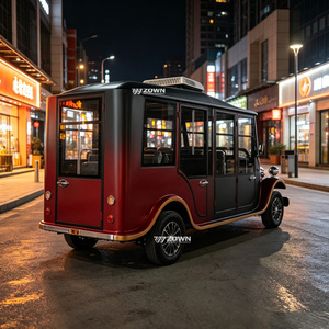Voiture électrique de tourisme au design rétro intemporel, style artistique, attrayante, pour usage commercial extérieur - Product Image 1