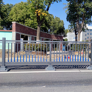 Thành Phố an toàn giao thông cách ly cổng rào cản thép mạ kẽm đường guardrails kỹ sư lớp phản chiếu tùy chỉnh màu sắc/Kích thước - Product Image 3