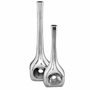 Vase à fleurs en métal durable, design décoratif artisanal, parfait pour les plantes florales et la décoration de table - Product Image 6