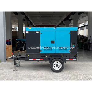Générateur mobile silencieux sur remorque, dernière génération, 30 kW, 50 kW, 80 kW, 100 kW, 500 kW, prix abordable, à vendre, générateur BC 80 Kva avec remorque - Product Image 3
