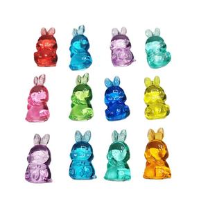 Nuevas Cuentas Sueltas Coloridas y Lindas <span class=keywords><strong>de</strong></span> Conejo para Manualidades Infantiles, Accesorios, Materiales y Decoraciones - Product Image 5