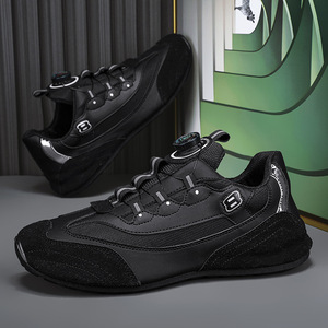 Hot-selling platform-heeled men's shoes Sole-bottom shoes Casual and versatile shoes Breathable men's sports shoes - Product Image 5