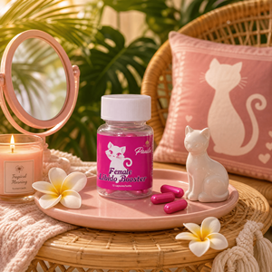 Capsules de complément alimentaire à base de fibres végétales naturelles pour femmes, améliorent le plaisir et stimulent la vitalité cachée, capsules à base de plantes - Product Image 3