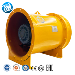 Quạt Hướng Trục Mỏ Than Quạt Thông Gió Dưới Lòng Đất Quạt Thông Gió Hầm Hở Quạt Phản Lực - Product Image 2