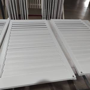 Tốt nhất bán PVC màn trập trồng louver vật liệu nhựa với ngang mô hình mở cho các ứng dụng khách sạn ở Châu Âu - Product Image 5