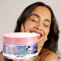 Poudre corporelle sèche longue durée Luxfume Private Label, parfum rafraîchissant, convient pour le visage, le cou et les aisselles