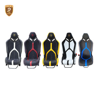 Siège baquet de course en fibre de carbone sèche pour Lamborghini LP700 LP720 LP750, style SVJ, haute résistance, léger