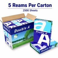 Papier autocollant A4 70 g/m² pour fournitures de bureau en gros, papier bond A4 rigide, papier double A, papier copie A4