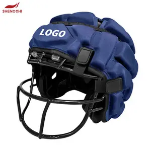 Custom Logo American Football Helmet Shock Protector Safe Guard Protective Padded Cover Soft Shell Helmet Cover Football