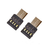 Adaptador de Tipo C a USB 2.0, Conector OTG de Micro USB Macho a USB A Hembra para Samsung, Xiaomi, Huawei