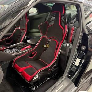 Asientos Universales Personalizados DOS Estilo R de Fibra de Carbono para Autos de Lujo, Asiento Ligero Específico para Pistas de Carreras - Product Image 3