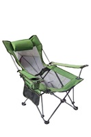 Chaise de camping pliante pour hamac intérieur extérieur avec pompon à franges en dentelle macramé avec oreiller
