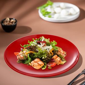 Plato Giratorio de Melamina Colorido para Aperitivos, Plato Redondo de Plástico para Sushi, Bandeja Giratoria para Servir Sushi, Vajilla - Product Image 4