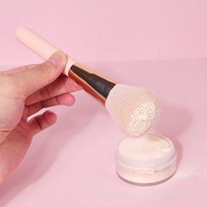 Set de 10 Brochas de Maquillaje Rosadas, Pelo Sintético para Rostro, Corrector, Lápiz de Cejas, Brochas Portátiles para Sombras de Ojos, Venta al por Mayor - Product Image 2