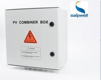 Boîte de distribution électrique pour systèmes d'énergie solaireBoîte de distribution photovoltaïque personnalisée connectée au réseau en acier inoxydable pour l'extérieur