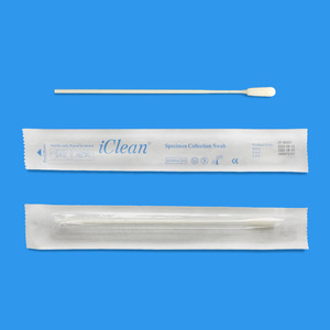 Hisopo de muestreo Hua Chenyang de una sola capa, desechable, de algodón flocado, para recolección oral y nasofaríngea - Product Image 5