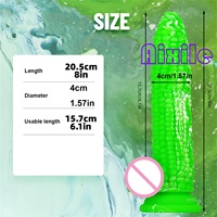 Jouet sexuel pour femmes, Dildo en silicone avec ventouse puissante, Stimulateur du point G, Dildos en forme de légumes, Jouets sexuels pour adultes, Dildo monstre