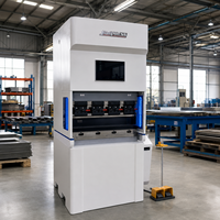 Prensa Plegadora CNC Eléctrica de 20T y 1000mm con Doble Servo y Regla Trasera CNC para Plegado de Chapa Metálica