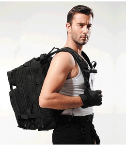 लंबी पैदल यात्रा कैम्पिंग चलने Molle यात्रा बैग आउटडोर खेल रूकसाक 3P वापस पैक 30L सामरिक बैग - Product Image 6