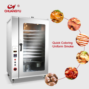 مدخن كهربائي تجاري أوتوماتيكي صناعي من Chuangyu ، مدخن عمودي ، ومنزل دخان لصنع الأسماك ، فرن - Product Image 2