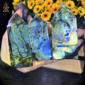 Kindfull Vente en gros Pierre <span class=keywords><strong>de</strong></span> cristal naturel Cristaux <span class=keywords><strong>de</strong></span> guérison Points Labradorite Points Baguette <span class=keywords><strong>de</strong></span> cristal <span class=keywords><strong>Tour</strong></span> pour la décoration - Product Image 1