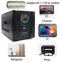 Régulateur de Tension Automatique de Courant Alternatif Monophasé Électrique 5kVA 10kVA 110V 60Hz 220V 50Hz pour Maison