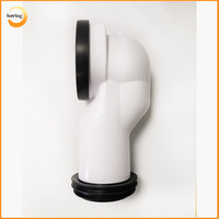 Fabricant chinois de toilettes WC Pan Shiting Connecteur Home Smart Toilet Adaptateur de connexion de tuyau en plastique avec joint en caoutchouc