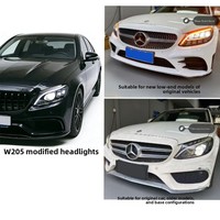 Nouvel ensemble de feux de jour LED 12V de haute qualité pour la rénovation des phares de modèles anciens Mercedes-Benz Classe C 2015-2021