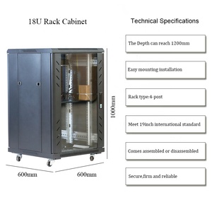 Oem18u <span class=keywords><strong>Rack</strong></span> mount ngăn kéo 19 inch thép kèm theo 18u tầng thường vụ máy tính 18u Mạng tủ cho máy chủ kệ - Product Image 2