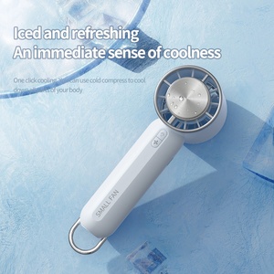 Best-selling Cooling High Speed <b>Three</b>-Speed Mini Portable Handheld Rechargeable Fan with Battery Power for Car Use - Product Image 5