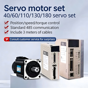 Kit de moteur servo monophasé <span class=keywords><strong>TODE</strong></span> 400W, moteur synchrone à aimant permanent, frein intégré, protection IP65, 3000 tr/min, vertical, AC - Product Image 3