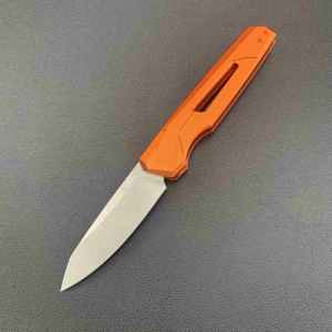 Ker-shaw 7550 AUTO Couteau pliant d'extérieur personnalisable Couteau de chasse polyvalent Bushcraft 8cr18Mov Lame Aviation Manche en aluminium - Product Image 5