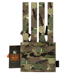 USA Warehouse KRYDEX maget taktis kantung <span class=keywords><strong>Molle</strong></span> ganda senter sarung alat Organizer kantong pemegang - Product Image 5