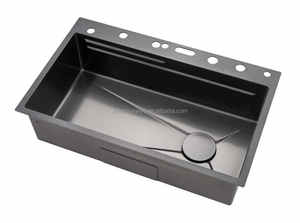 Cuisine moderne européenne à un seul bol en acier inoxydable multifonctionnel personnalisable <span class=keywords><strong>coin</strong></span> de comptoir intelligent deux nano cachés numériques - Product Image 6