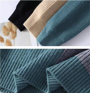 PASUXI Cardigan pour homme sur mesure, col rond, tricot respirant, manches longues, automne - Product Image 5