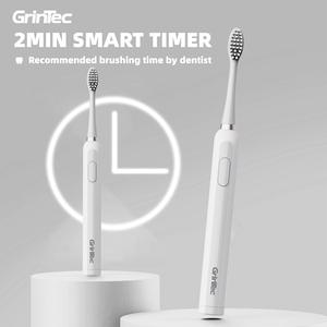 Cepillo de Dientes Eléctrico Impermeable IPX7 con Logotipo Personalizado OEM al por Mayor 2026, Recargable Tipo-C con LED, 5 Cabezales de Cepillado Suaves, Blanqueamiento Dental - Product Image 2