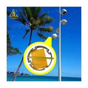 Fabricante de aluminio Foshan Powder Coated 6463 6061 Light Pole Perfiles de aluminio Resistente a la oxidación <span class=keywords><strong>para</strong></span> uso en exteriores T6 - Product Image 2